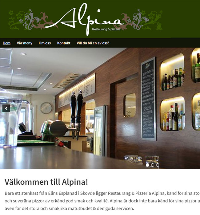 Restaurang Alpina Skövde